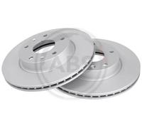 2x Disque de frein ventilé 17389 A.B.S. pour LAND ROVER FREELANDER I