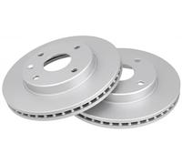2x Disque de frein ventilé 17414 A.B.S. pour CHEVROLET DAEWOO