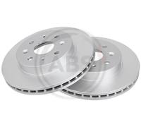 2x Disque de frein ventilé 17425 A.B.S. pour KIA RIO I A trois volumes