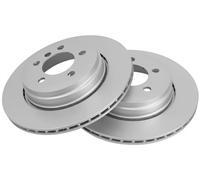 2x Disque de frein ventilé 17452 A.B.S. pour BMW 7