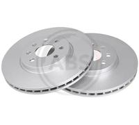 2x Disque de frein ventilé 17463 A.B.S. pour OPEL ASTRA H A trois volumes