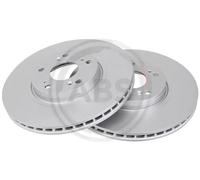 2x Disque de frein ventilé 17464 A.B.S. pour HONDA ACCORD VII ACCORD VII Tourer