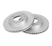2x Disque de frein ventilé 17528 A.B.S. pour HYUNDAI LANTRA II LANTRA II Break