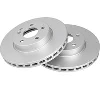 2x Disque de frein ventilé 17569 A.B.S. pour MERCEDES-BENZ VITO / MIXTO Fourgon