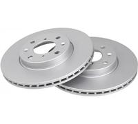 2x Disque de frein ventilé 17588 A.B.S. pour SUZUKI OPEL