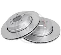 ABS All Brake Systems Disque de frein ventilé 17598 pour BMW X3 – 2 pièces