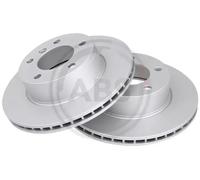 2x Disque de frein ventilé 17600 A.B.S. pour BMW 1 2 Coupé 2 Décapotable