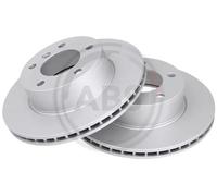 2x Disque de frein ventilé 17600 A.B.S. pour BMW 1 2 Coupé 2 Décapotable