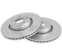 2x Disque de frein ventilé 17625 A.B.S. pour AUDI A6 C6 A6 C6 Avant