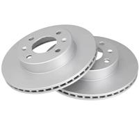 A.B.S. Disque de frein ventilé 17643 pour HYUNDAI KIA – 2x
