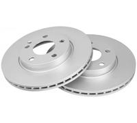 2x Disque de frein ventilé 17646 A.B.S. pour MERCEDES-BENZ