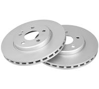 ABS All Brake Systems Disque de frein ventilé 17647 pour Mercedes-Benz Classe A – 2x