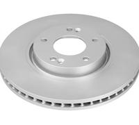 2x Disque de frein ventilé 17676 A.B.S. pour KIA HYUNDAI