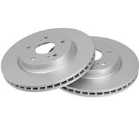 2x Disque de frein ventilé 17704 A.B.S. pour SUZUKI GRAND VITARA II