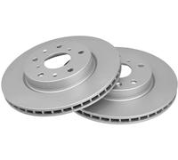 2x Disque de frein ventilé 17707 A.B.S. pour SUZUKI FIAT
