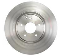 2x Disque de frein ventilé 17708 A.B.S. pour MERCEDES-BENZ CLASSE C CLK