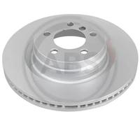 2x Disque de frein ventilé 17722 A.B.S. pour LAND ROVER RANGE ROVER III