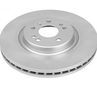 2x Disque de frein ventilé 17737 A.B.S. pour MERCEDES-BENZ CLASSE R CLASSE M