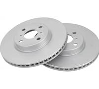 2x Disque de frein ventilé 17749 A.B.S. pour TOYOTA YARIS