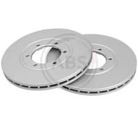 2x Disque de frein ventilé 17751 A.B.S. pour KIA K2700 K2900