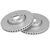 2x Disque de frein ventilé 17753 A.B.S. pour VOLVO FORD LAND ROVER