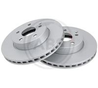 2x Disque de frein ventilé 17758 A.B.S. pour MERCEDES-BENZ CLASSE E T-Model SLK
