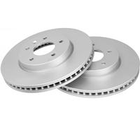 2x Disque de frein ventilé 17763 A.B.S. pour OPEL CHEVROLET