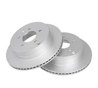 2x Disque de frein ventilé 17764 A.B.S. pour OPEL CHEVROLET