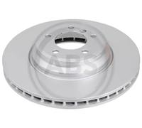 2x Disque de frein ventilé 17803 A.B.S. pour BENTLEY BMW