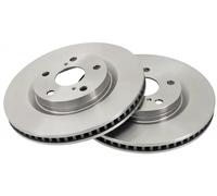 2x Disque de frein ventilé 17807 A.B.S. pour TOYOTA LEXUS
