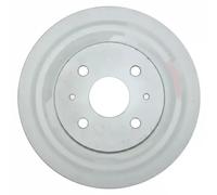 2x Disque de frein ventilé 17813 A.B.S. pour DAIHATSU SUBARU