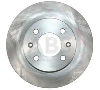 2x Disque de frein ventilé 17814 A.B.S. pour HYUNDAI ACCENT II