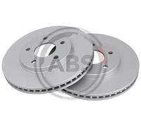 2x Disque de frein ventilé 17847 A.B.S. pour CHEVROLET HHR