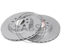 2x Disque de frein ventilé 17855 A.B.S. pour ALFA ROMEO 159 SPIDER BRERA