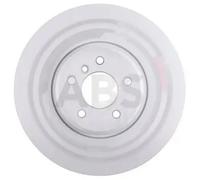 2x Disque de frein ventilé 17869 A.B.S. pour BMW X5 X6