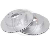 2x Disque de frein ventilé 17886 A.B.S. pour NISSAN MERCEDES-BENZ
