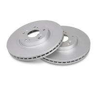 ABS All Brake Systems Disque de frein ventilé 17972 pour HONDA ACCORD VIII / ACCORD VIII Break 2x