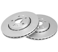 ABS All Brake Systems Disque de frein 17980 convient pour MERCEDES‑BENZ, RENAULT – 2x
