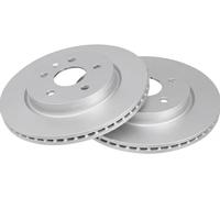2x Disque de frein ventilé 17992 A.B.S. pour SAAB OPEL CHEVROLET