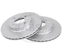 2x Disque de frein ventilé 18024 A.B.S. pour HYUNDAI i20 I