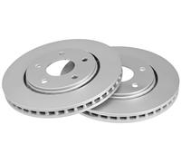 2x Disque de frein ventilé 18028 A.B.S. pour DODGE FIAT CHRYSLER