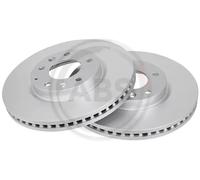 2x Disque de frein ventilé 18030 A.B.S. pour MAZDA CX-7