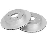 2x Disque de frein ventilé 18031 A.B.S. pour MAZDA FORD USA