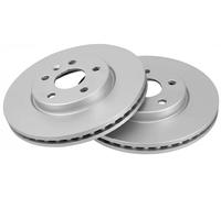 2x Disque de frein ventilé 18034 A.B.S. pour OPEL CHEVROLET