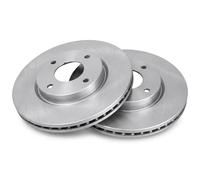 2x Disque de frein ventilé 18039 A.B.S. pour NISSAN CUBE TIIDA A trois volumes