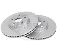 2x Disque de frein ventilé 18060 A.B.S. pour TOYOTA SUBARU