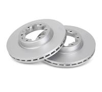 2x Disque de frein ventilé 18083 A.B.S. pour NISSAN CABSTAR E CABSTAR