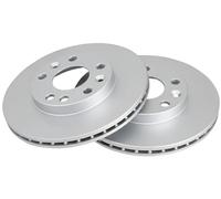 2x Disque de frein ventilé 18161 A.B.S. pour DACIA RENAULT