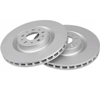 2x Disque de frein ventilé 18173 A.B.S. pour FIAT OPEL
