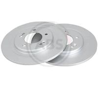 2x Disque de frein ventilé 18176 A.B.S. pour HYUNDAI i40 I i40 I CW